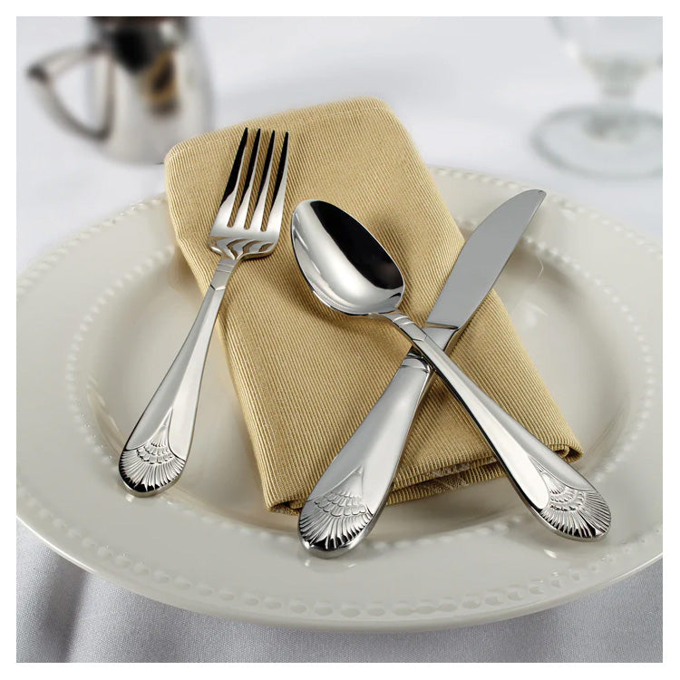 Winco 0031-06 - Peacock Flatware - Salad Fork