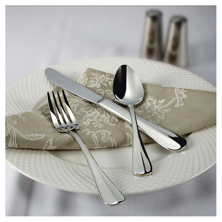 Winco 0034-04 - Stanford Flatware - Bouillon Spoon