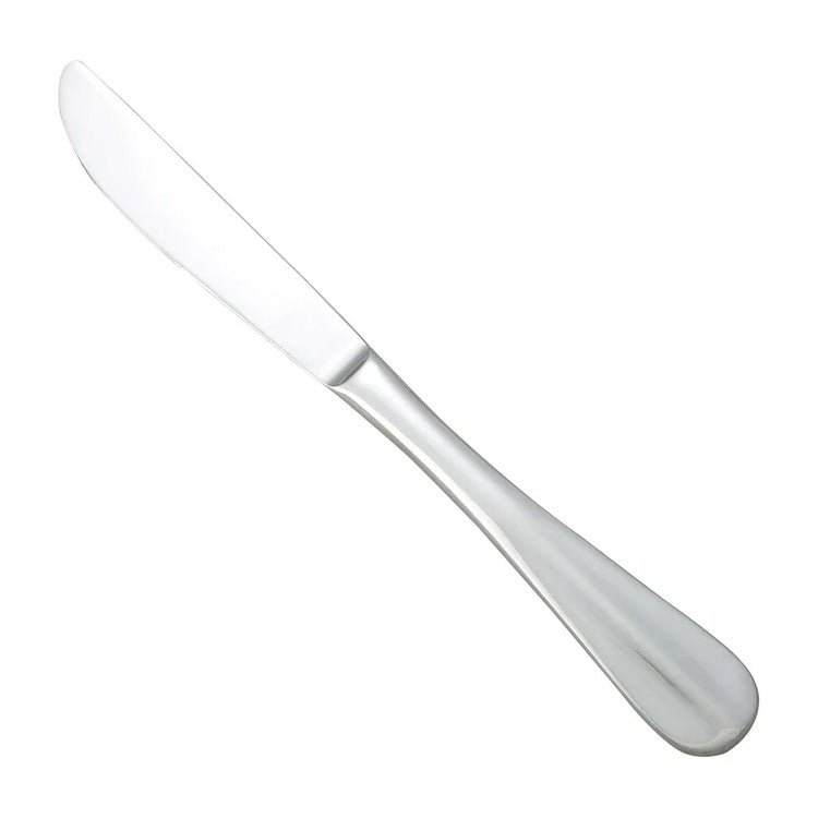 Winco 0034-08 - Stanford Flatware - Solid Handle Dinner Knife