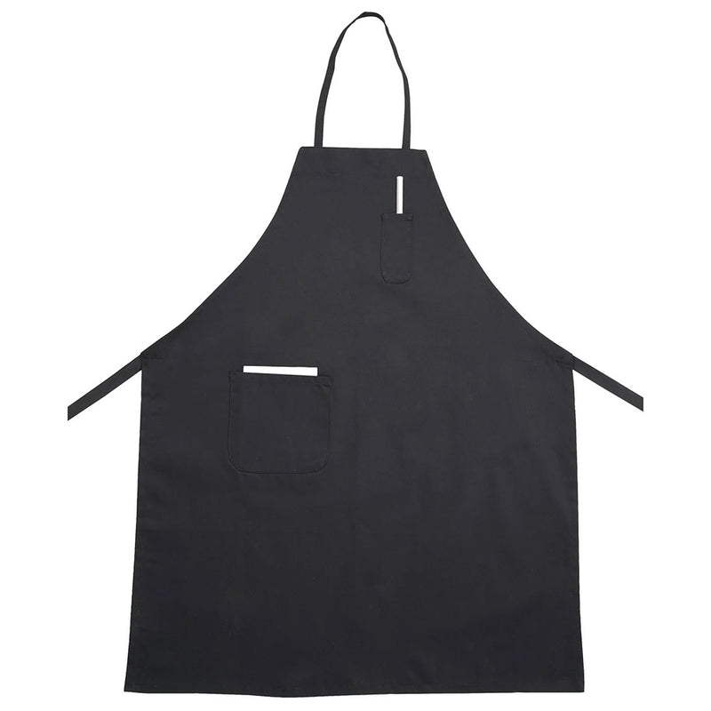 Winco BA-PBK - Delantal de 84 cm de largo para camareros con bolsillo - Elija el color
