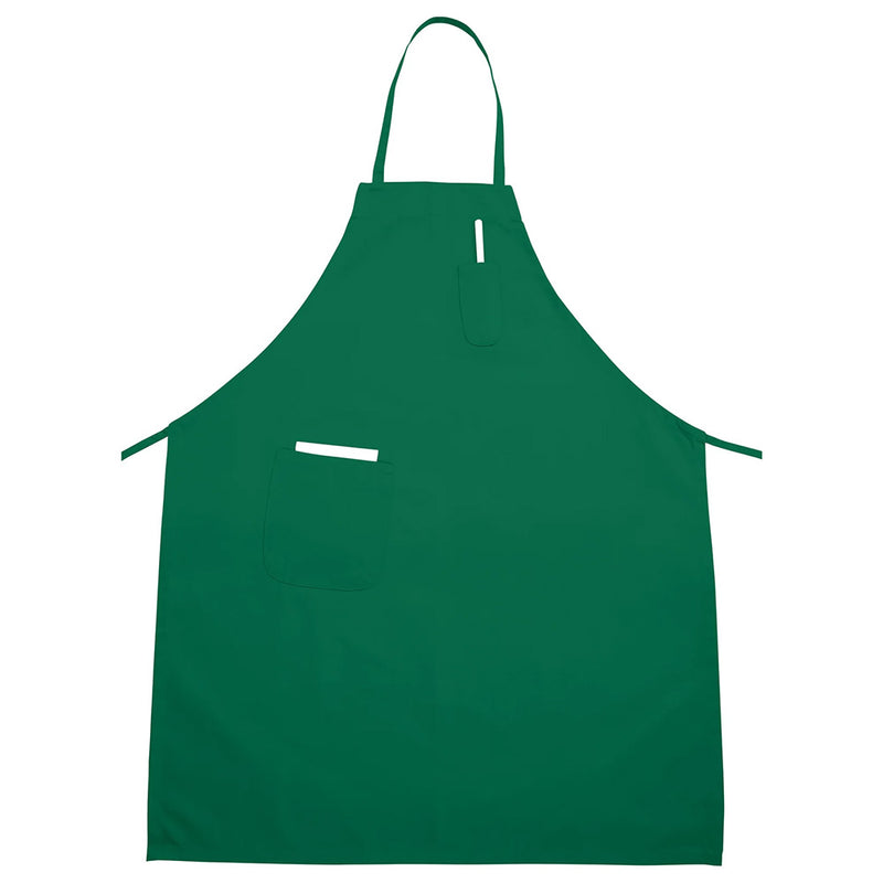 Winco BA-PBK - Delantal de 84 cm de largo para camareros con bolsillo - Elija el color