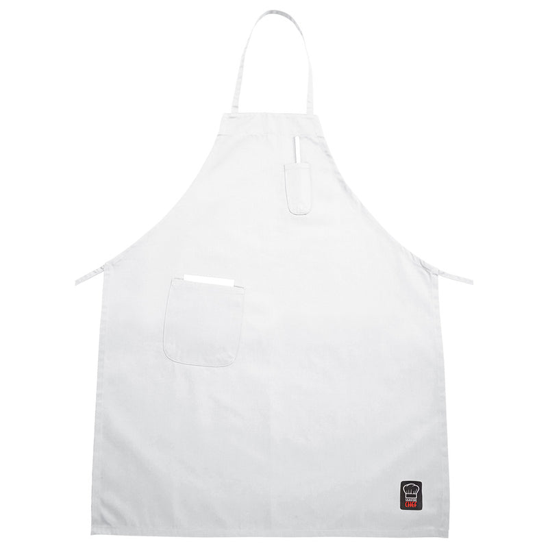 Winco BA-PBK - Delantal de 84 cm de largo para camareros con bolsillo - Elija el color