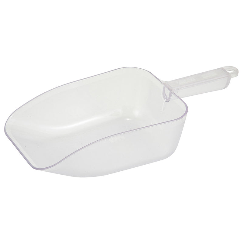Winco PS-50 - 50 oz. Scoop - Polycarbonate - NSF Listed