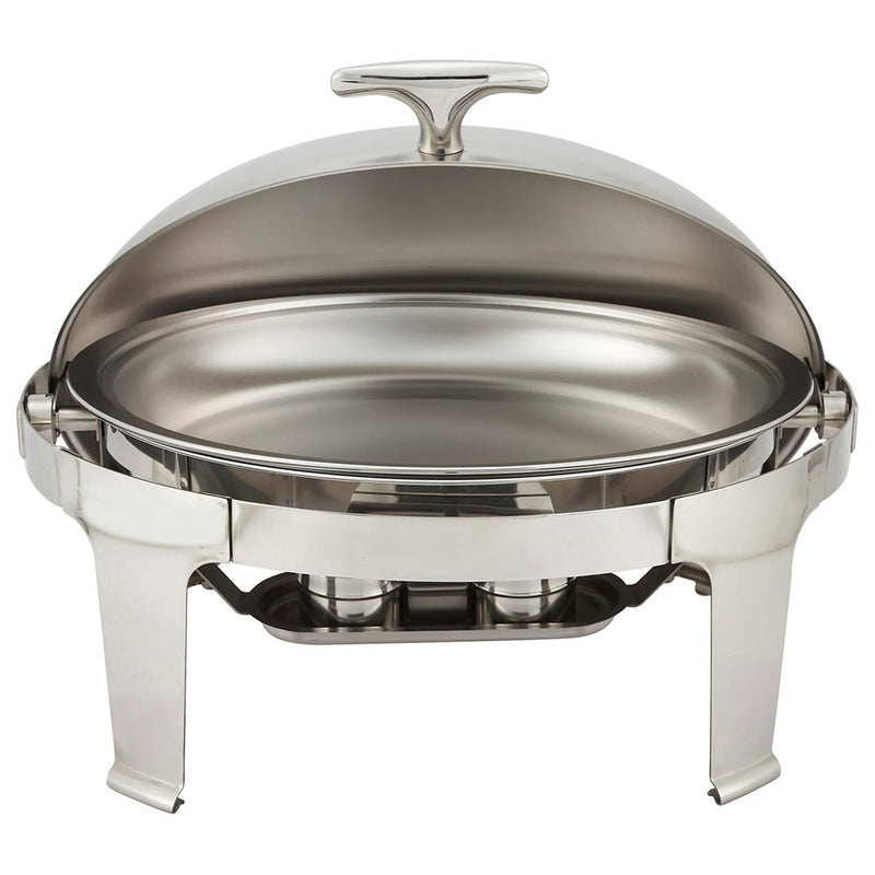 Winco 603 - Madison Oval Chafer - Roll-top Cover