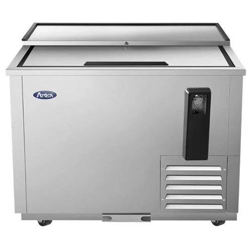 Atosa MBC36GR - Enfriador de botellas de 37" de ancho - Tapa plana - Acero inoxidable