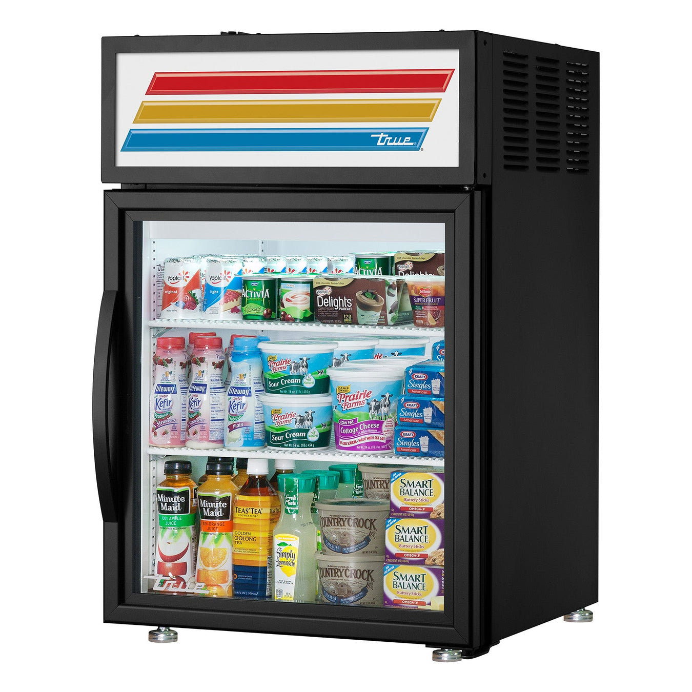 True GDM-05-HC~FGD01 - 24"W Countertop Merchandiser - (1) Glass Door