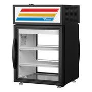 True GDM-05PT-HC~FGD01 - 24"W Merchandiser - Pass-Thru - (2) Glass Doors