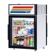 True GDM-05PT-HC~FGD01 - 24"W Merchandiser - Pass-Thru - (2) Glass Doors