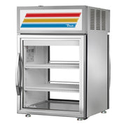 True GDM-05PT-HC~FGD01 - 24"W Merchandiser - Pass-Thru - (2) Glass Doors