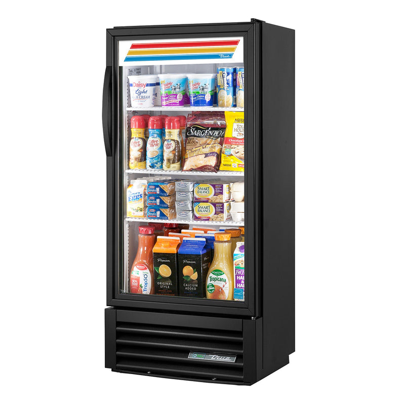 True GDM-10SSL-HC~TSL01 - 24"W Merchandiser Cooler - (1) Glass Door - 18" Depth