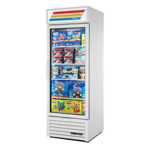 True GDM-23F-HC~TSL01 - 27"W Freezer Merchandiser - (1) Glass Door