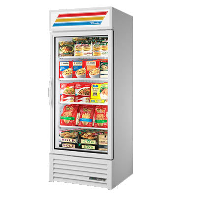 True GDM-26F-HC~TSL01 - 30"W Freezer Merchandiser - (1) Glass Door