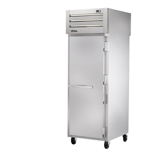 True STR1HPT-1S-1S - 27"W Pass-Thru Heated Cabinet - (1) Solid Swing Door (Each Side)