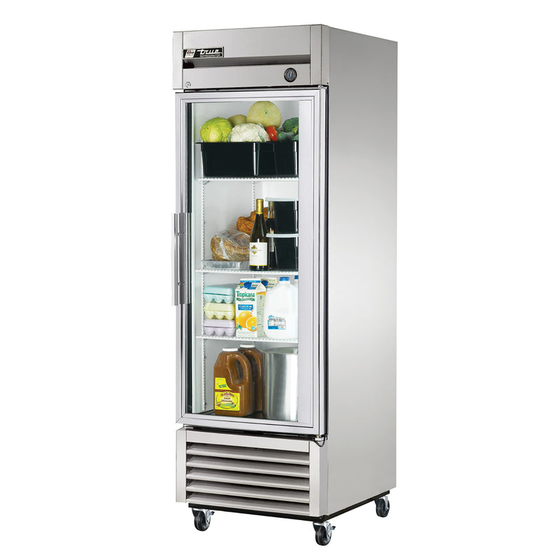 True T-23G-HC~FGD01 - 27"W Reach-In Refrigerator - (1) Glass Door