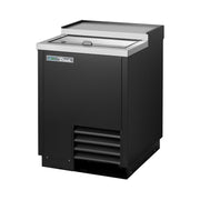 True T-24-GC-HC - 24"W Beer Glass Chiller / Froster - Black or Stainless Exterior