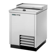 True T-24-GC-HC - 24"W Beer Glass Chiller / Froster - Black or Stainless Exterior