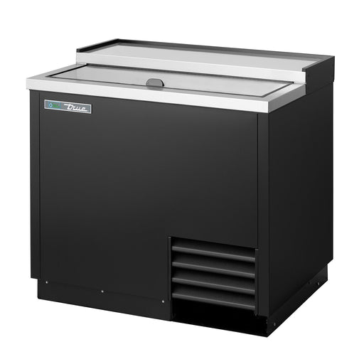 True T-36-GC-HC - 36"W Beer Glass Chiller / Froster - Black or Stainless Exterior