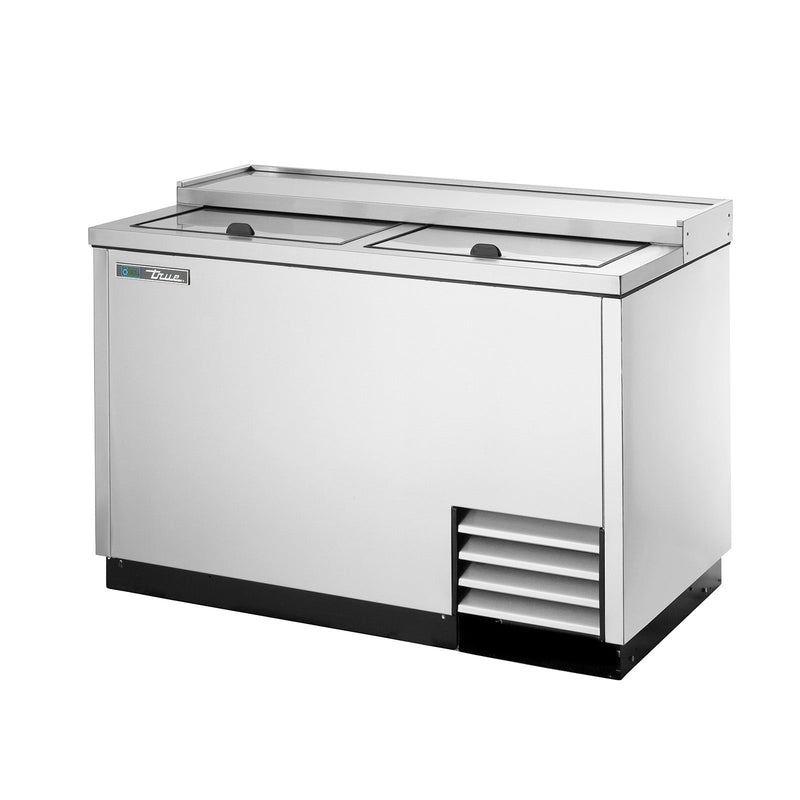 True T-50-GC-HC - 50"W Beer Glass Chiller / Froster - Black or Stainless Exterior