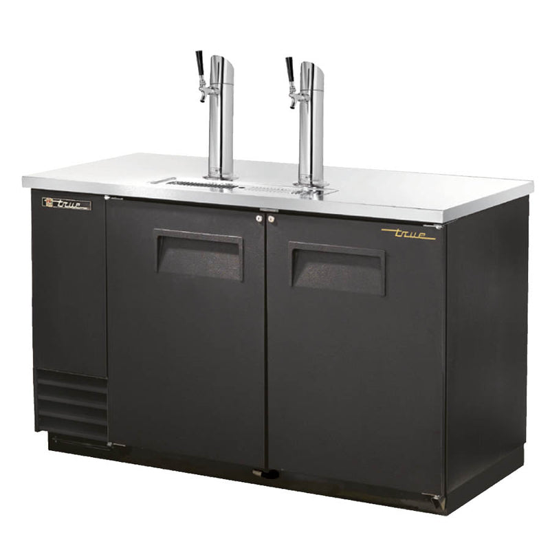 True TDD-2-HC - 59"W Draft Beer Cooler / Dispenser - (2) Doors