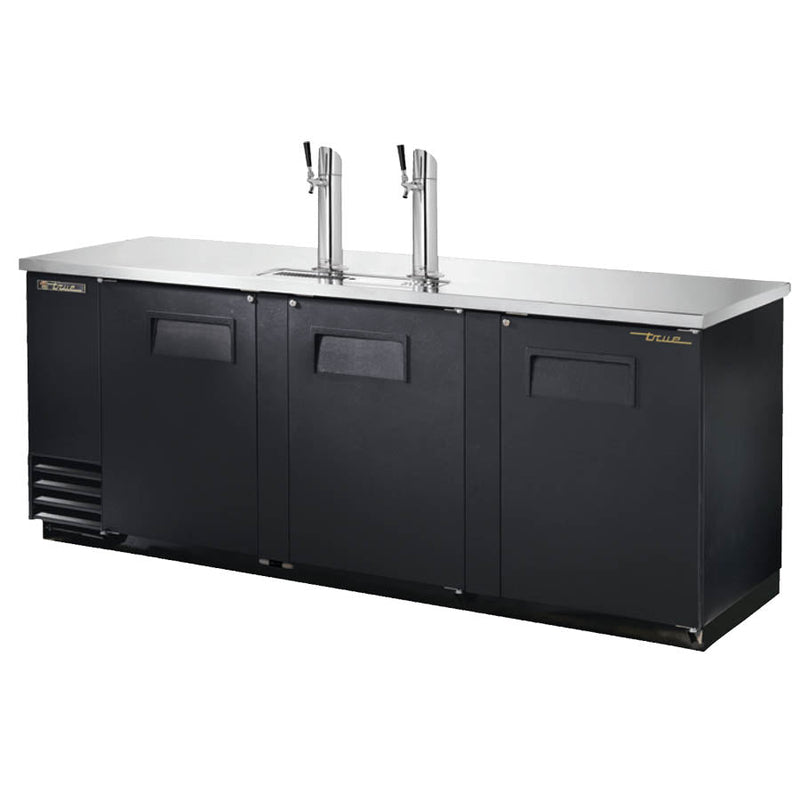 True TDD-4-HC - 90"W Draft Beer Cooler / Dispenser - (3) Doors