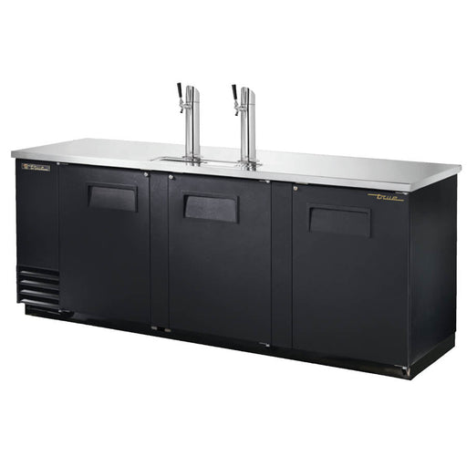 True TDD-4-HC - 90"W Draft Beer Cooler / Dispenser - (3) Doors
