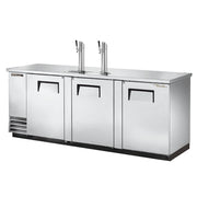 True TDD-4-HC - 90"W Draft Beer Cooler / Dispenser - (3) Doors