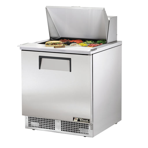True TFP-32-12M - 32"W MegaTop Food Prep Table - (1) Door - (12) Pans