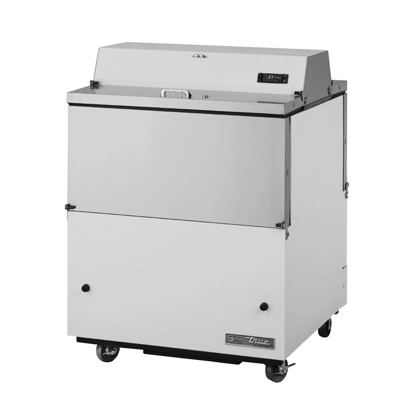 True TMC-34-DS-HC - 34"W Milk Cooler - Dual Side