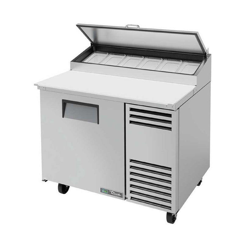 True TPP-AT-44-HC - 44"W Pizza Prep Table - (1) Door - (6) Pans