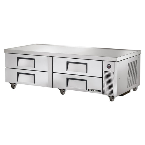 True TRCB-72-HC - 72" Refrigerated Chef Base - (4) Drawers - Front Breathing