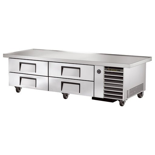 True TRCB-79-86-HC - 86" Refrigerated Chef Base - Four Drawers