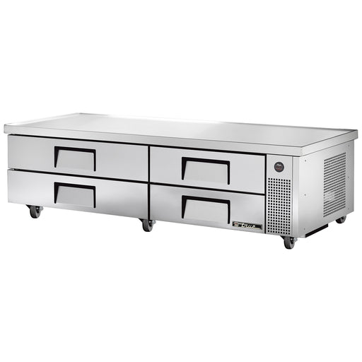 True TRCB-82-84-HC - 84" Refrigerated Chef Base - Four Drawers