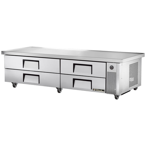 True TRCB-82-86-HC - 86" Refrigerated Chef Base - Four Drawers
