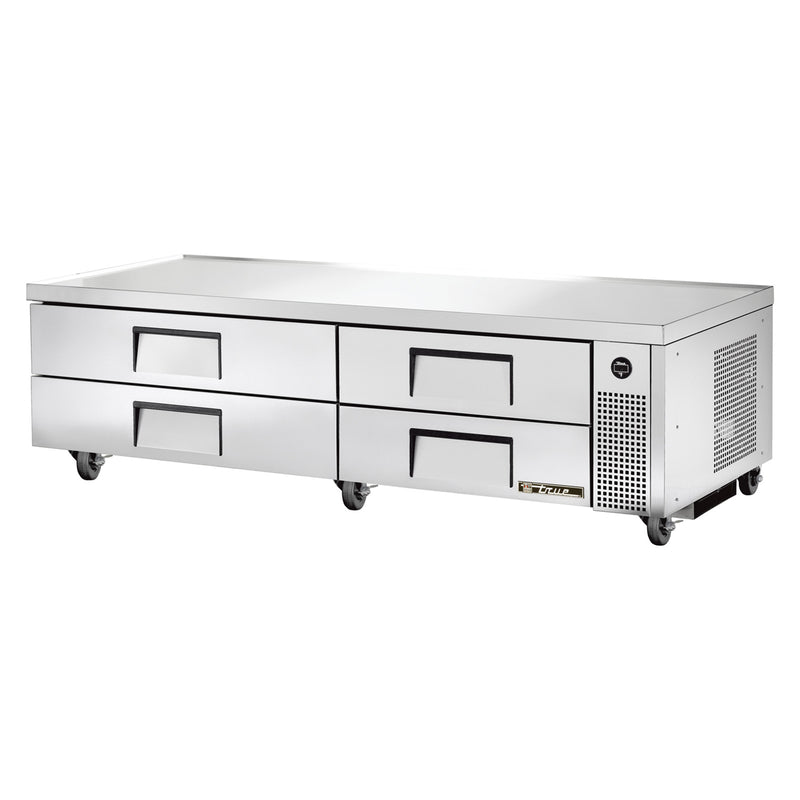 True TRCB-82-HC - 83" Refrigerated Chef Base - Four Drawers