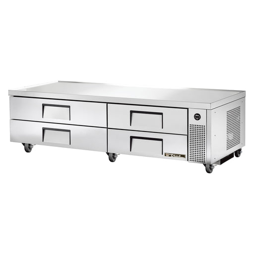 True TRCB-82-HC - 83" Refrigerated Chef Base - Four Drawers