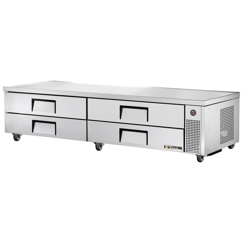 True TRCB-96-HC - 96" Refrigerated Chef Base - Four Drawers