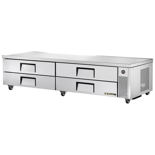 True TRCB-96-HC - 96" Refrigerated Chef Base - Four Drawers