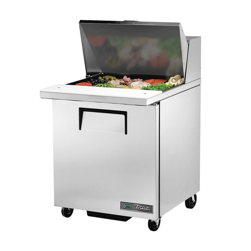 True TSSU-27-12M-C-HC - 27"W Sandwich Prep Table - (1) Door - (12) Pans