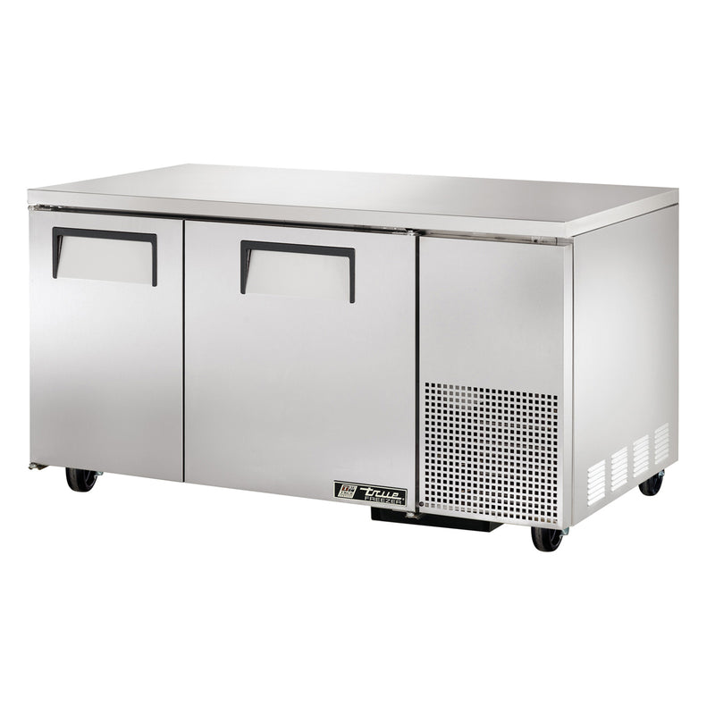 True TUC-60-32F-HC - 60"W Undercounter Freezer - (2) Doors