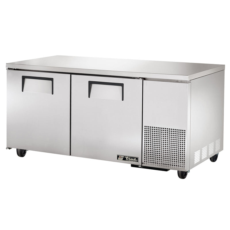 True TUC-67F-HC - 67"W Undercounter Freezer - (2) Doors