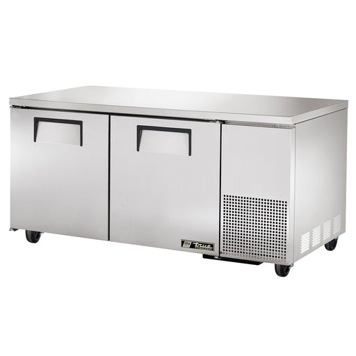 True TUC-67F-HC - 67"W Undercounter Freezer - (2) Doors