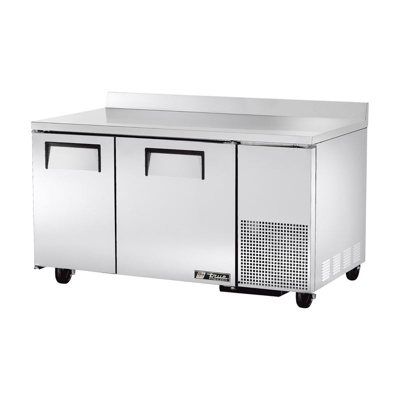 True TWT-60-32F-HC - 60"W Worktop Freezer w/Backsplash - (2) Doors