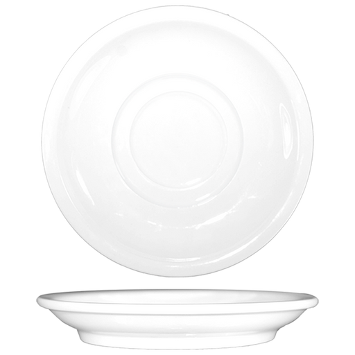 International Tableware DO-2 - Dover Saucer - 6" Diam. - European White