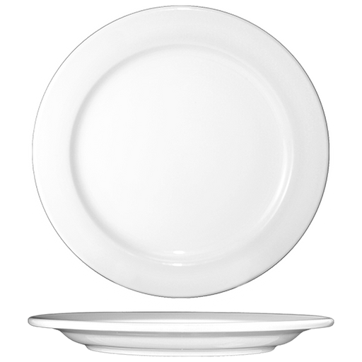 International Tableware DO-9 - Dover Plate - 9-3/4" Diam. - European White