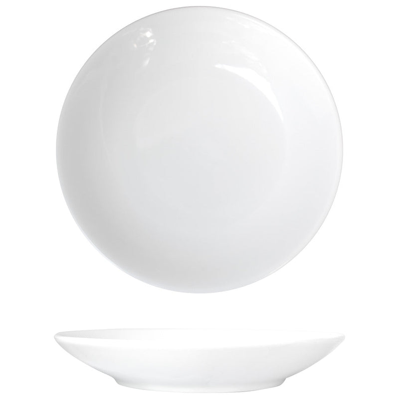 International Tableware TN-111 - Torino Pasta Bowl - 11" Diam. (50 oz.) - European White