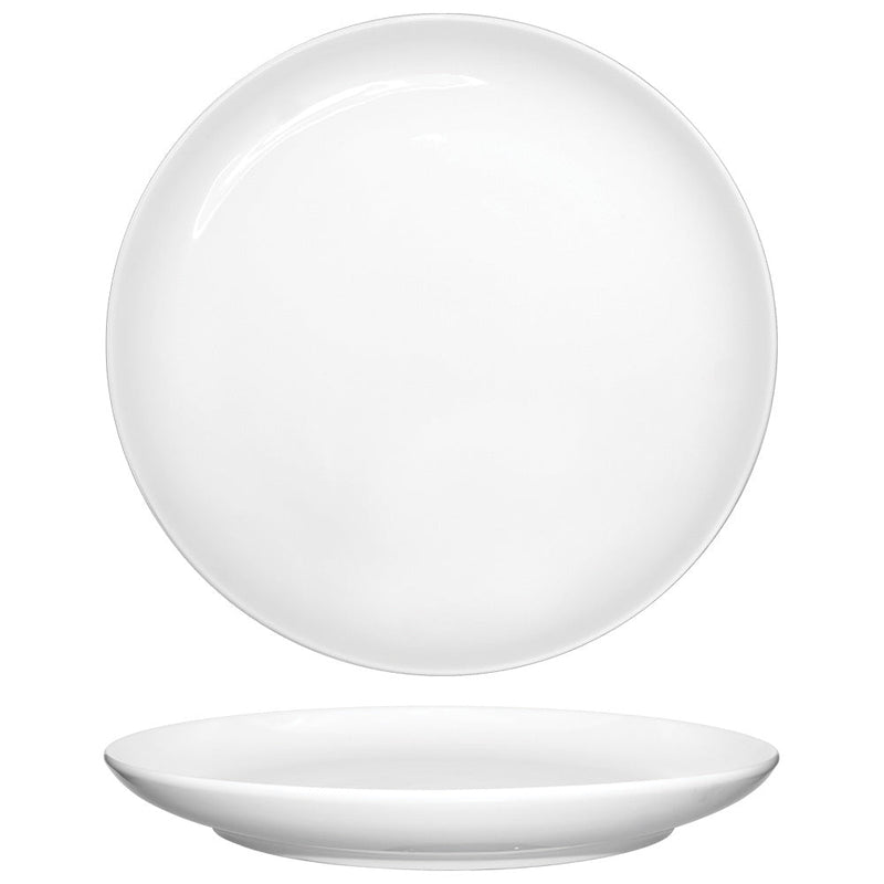 International Tableware TN-306 - Torino Deep Coupe Plate - 6" Diam. - European White