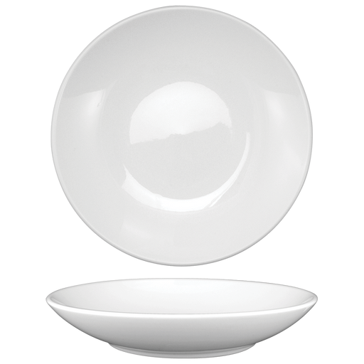 International Tableware TN-109 - Torino Pasta Bowl - 8-7/8" Diam. (28 oz.) - European White
