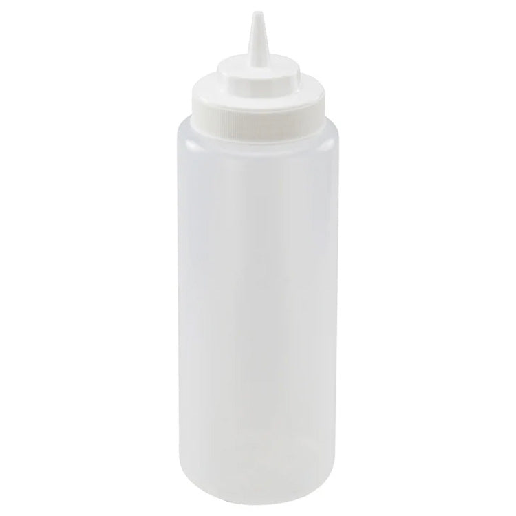 Winco PSW-32 - 32 Oz. Wide Mouth Squeeze Out Bottles